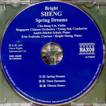 CD Bright Sheng: Spring Dreams