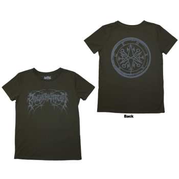 Merce Bring Me the Horizon: Bring Me The Horizon Ladies T-shirt: Metal Logo Genxsis (back Print) (small) S