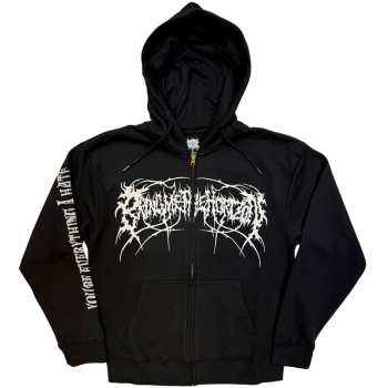 Merch Bring Me the Horizon: Felpa con cerniera Metal Logo Bring Me The Horizon Genxsis