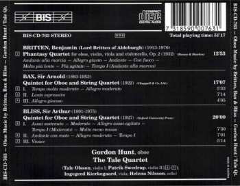 CD Benjamin Britten: Phantasy Quartet / Oboe Quintet / Oboe Quintet