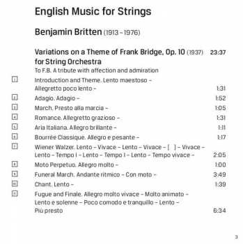 SACD Benjamin Britten: English Music For Strings