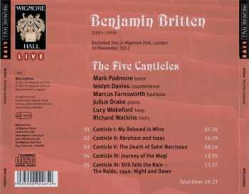 CD Benjamin Britten: Canticles