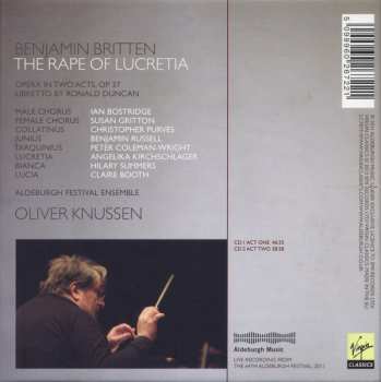2CD/Set di cofanetti Benjamin Britten: The Rape Of Lucretia LTD
