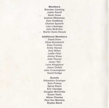 CD Broken Social Scene: Forgiveness Rock Record DIGI