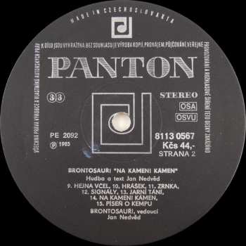 LP Brontosauři: Na Kameni Kámen
