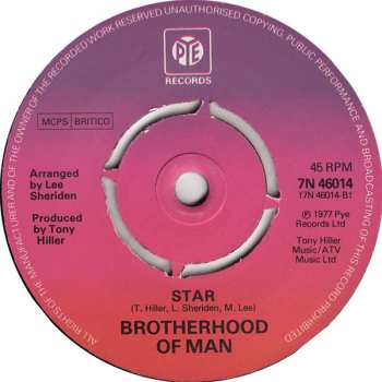 SP Brotherhood Of Man: Highwayman