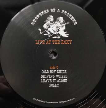 2LP Brothers Of A Feather: Live At The Roxy