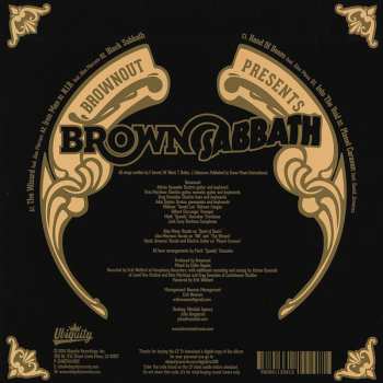 2LP Brownout: Brownout Presents Brown Sabbath