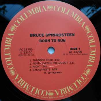LP Bruce Springsteen: Born To Run