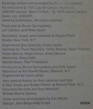 LP Bruce Springsteen: Born To Run