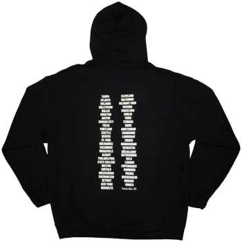 Merce Bruce Springsteen: Bruce Springsteen Unisex Pullover Hoodie: Tour '23 Leaning Car (back Print & Ex-tour) (small) S