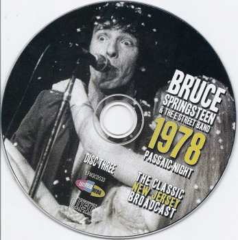 3CD Bruce Springsteen: 1978 Passaic Night - The Classic New Jersey Broadcast