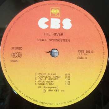 2LP Bruce Springsteen: The River