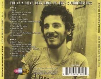 2CD Bruce Springsteen: Live At The Main Point, 1975