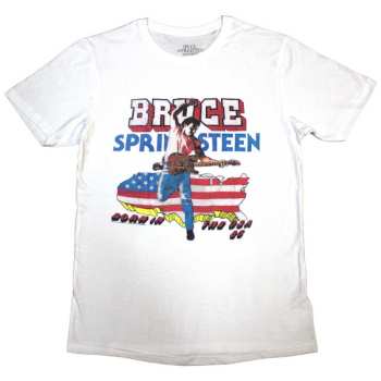 Merce Bruce Springsteen: Bruce Springsteen Unisex T-shirt: Born In The Usa '85 (small) S