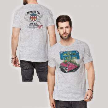 Merch Bruce Springsteen: Maglietta Pink Cadillac 