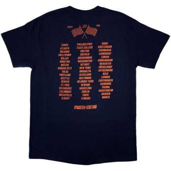 Merce Bruce Springsteen: Bruce Springsteen Unisex T-shirt: Tour '23 Guitar (back Print & Ex-tour) (small) S