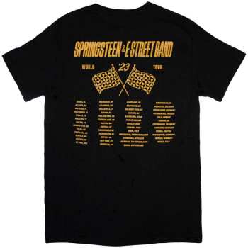 Merce Bruce Springsteen: Bruce Springsteen Unisex T-shirt: Tour '23 Only The Strong (back Print & Ex-tour) (small) S