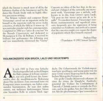 CD The London Symphony Orchestra: Violin Concerto No. 1 / Symphonie Espagnole / Violin Concerto No. 5