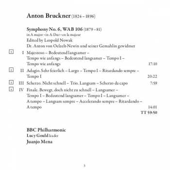 CD Anton Bruckner: Symphony No. 6