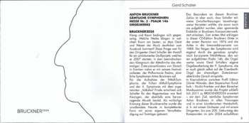 20CD/Set di cofanetti Anton Bruckner: Complete Symphonies • Mass No. 3 • Psalm 146 • Organ Works