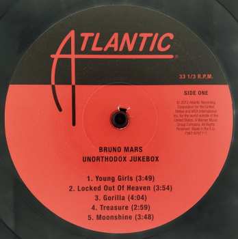 LP Bruno Mars: Unorthodox Jukebox