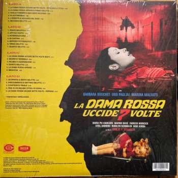 2LP Bruno Nicolai: La Dama Rossa Uccide 7 Volte (Colonna Sonora Originale) LTD