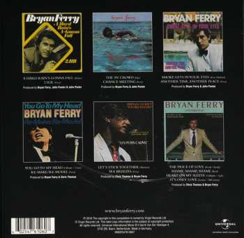 6SP/Set di cofanetti Bryan Ferry: The Island Singles 1973-1976 LTD
