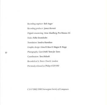 CD Carl Gustav Sparre Olsen: Contemporary Norwegian Music for Oboe