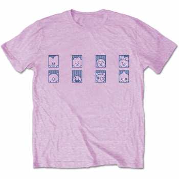 Merch Bt21: Maglietta Group Squares 
