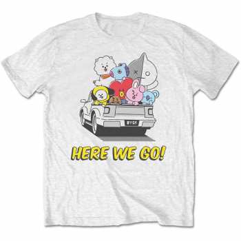 Merch Bt21: Maglietta Here We Go 