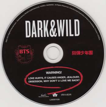 CD/Set di cofanetti BTS: Dark&Wild