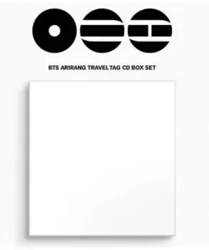 Bts Arirang Travel Tag Cd Box Set