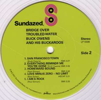 LP Buck Owens And His Buckaroos: Bridge Over Troubled Water CLR