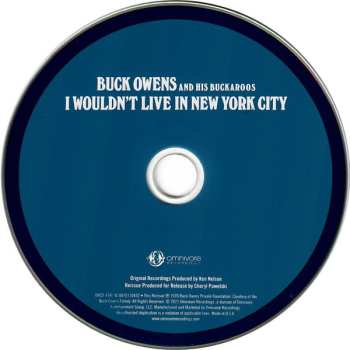 CD Buck Owens And His Buckaroos: I Wouldn't Live In New York City