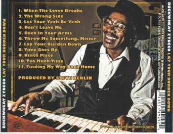 CD Buckwheat Zydeco: Lay Your Burden Down