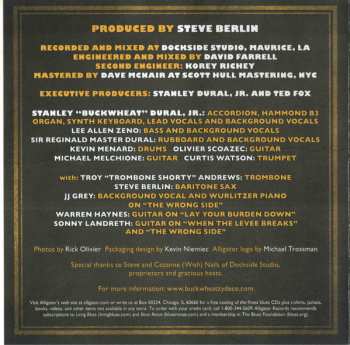 CD Buckwheat Zydeco: Lay Your Burden Down