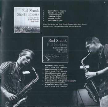 2CD Bud Shank: Four Classic Albums