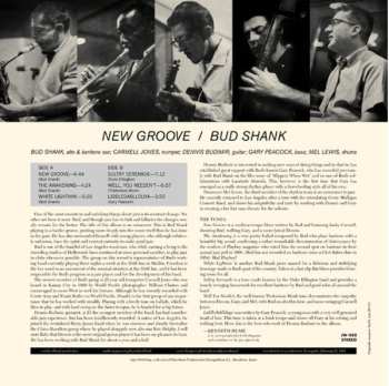 LP Bud Shank: New Groove LTD