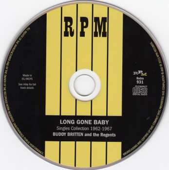 CD Buddy Britten: Long Gone Baby - Complete Singles 1962-1967
