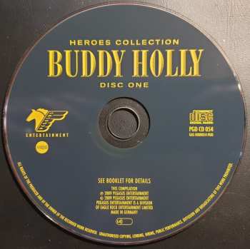 2CD Buddy Holly: Heroes Collection - 50 Classic Tracks