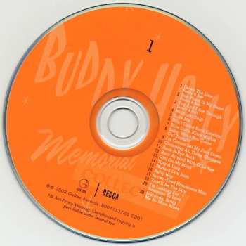3CD Buddy Holly: Memorial Collection