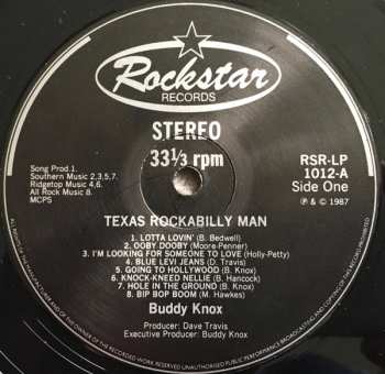 LP Buddy Knox: Texas Rockabilly Man