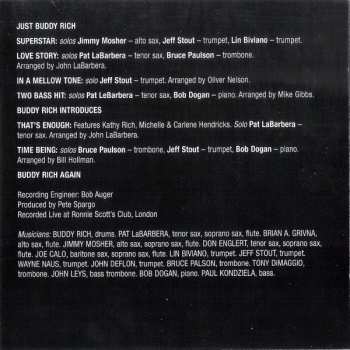 2CD Buddy Rich Band: Very Alive At Ronnie Scott's