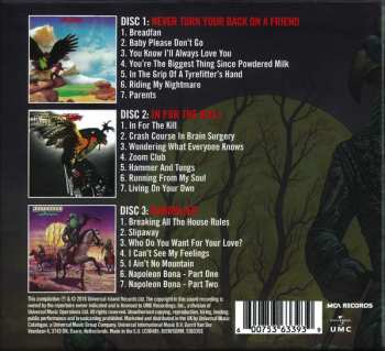 3CD/Set di cofanetti Budgie: The MCA Albums 1973-1975