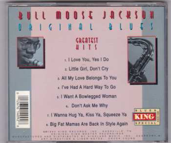 CD Bull Moose Jackson: Greatest Hits