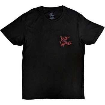 Merce Bullet For My Valentine: Bullet For My Valentine Unisex T-shirt: Floral Omen (back Print) (small) S