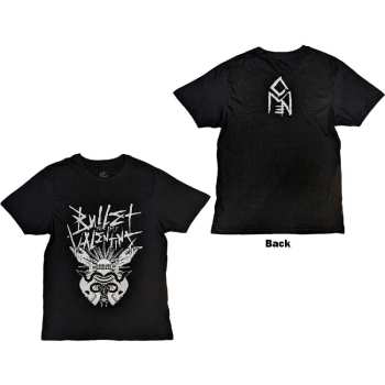 Merce Bullet For My Valentine: Bullet For My Valentine Unisex T-shirt: Omen (back Print) (small) S