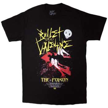 Merce Bullet For My Valentine: Bullet For My Valentine Unisex T-shirt: The Poison Cover (black) (small) S