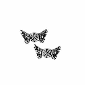 Merce Bullet For My Valentine: Wings Logo Bullet For My Valentine (stud Earrings)